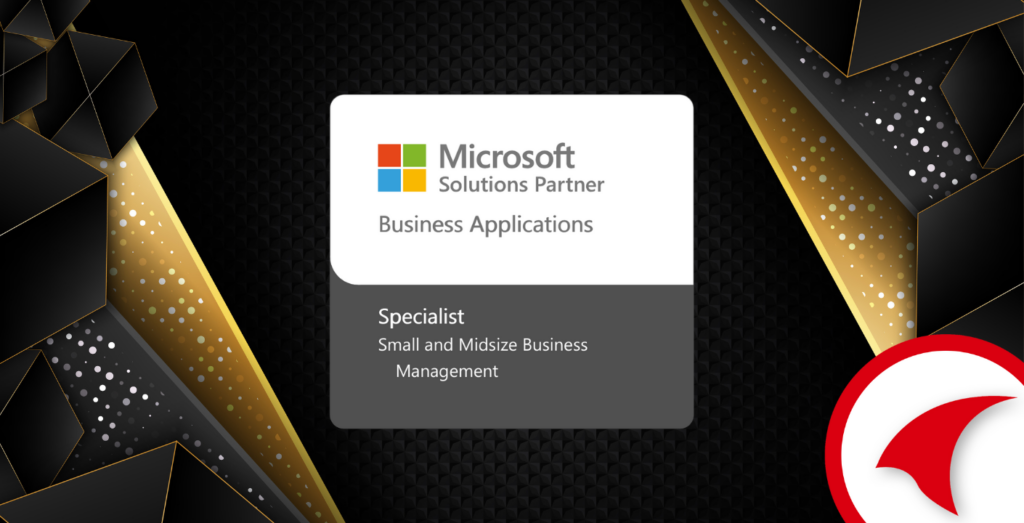 xigy recognized as a Microsoft Solutions Partner for Business Applications with a specialization in Small and Midsize Business Management.